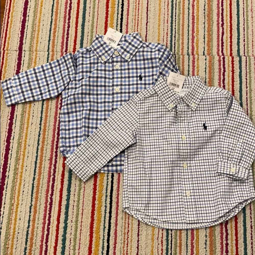 2 Ralph Lauren button downs NWT